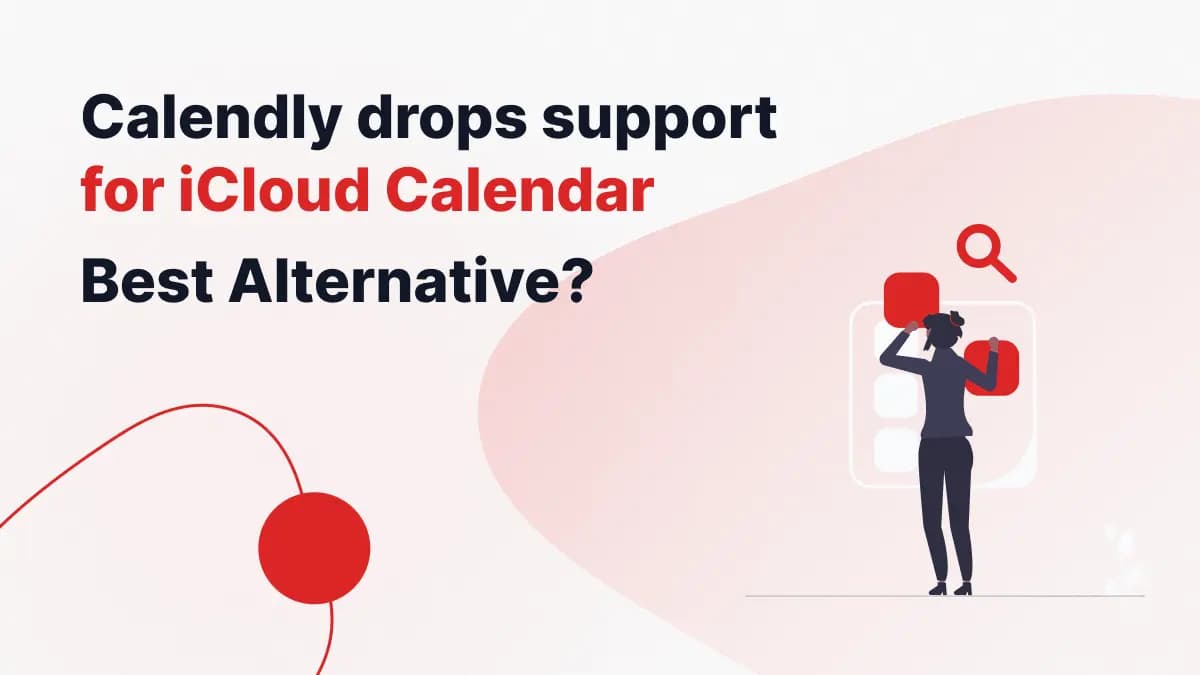 Calendly drops support for iCloud Calendar Ilustration