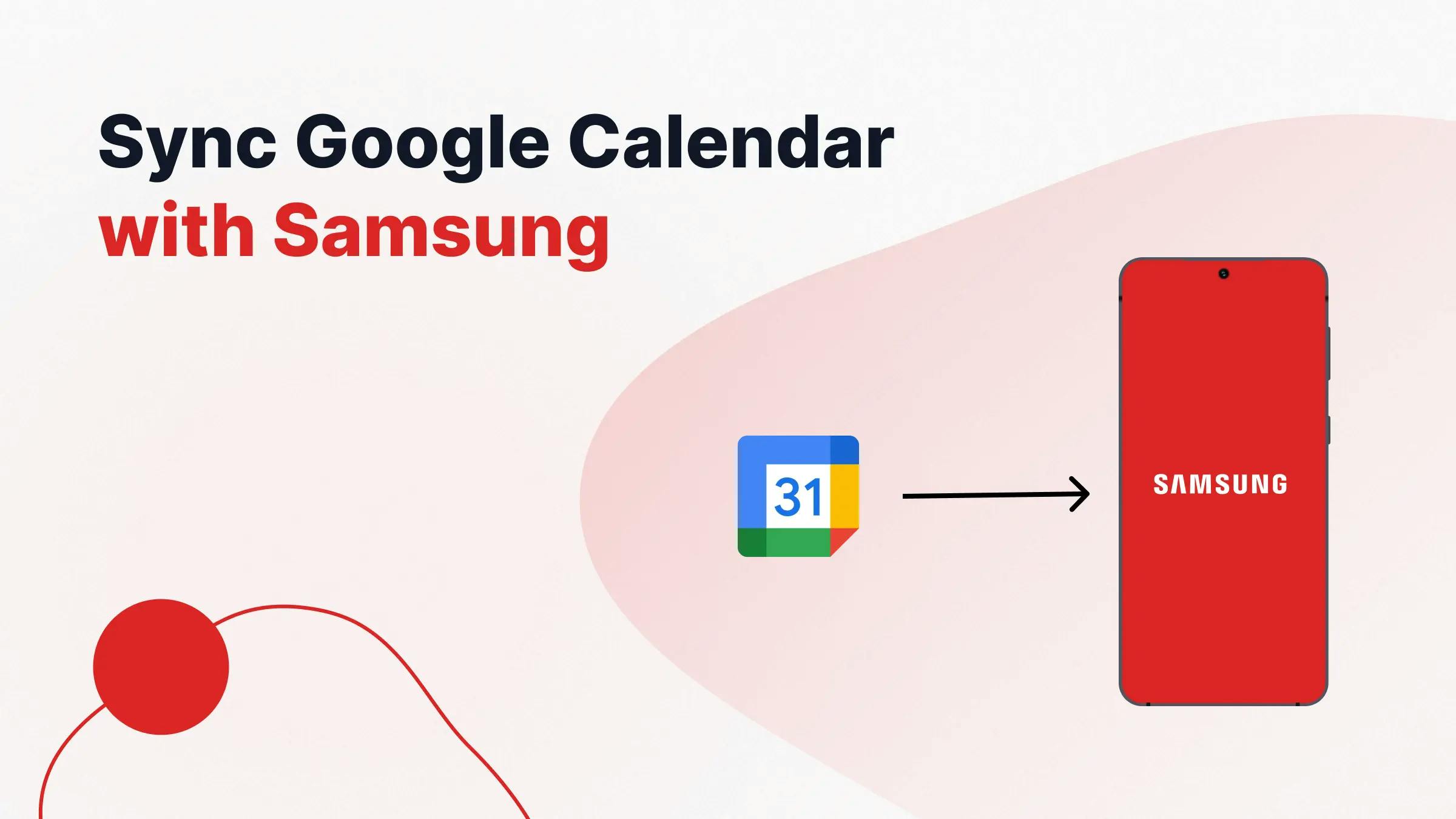 How to sync Google Calendar with Samsung - Cover image