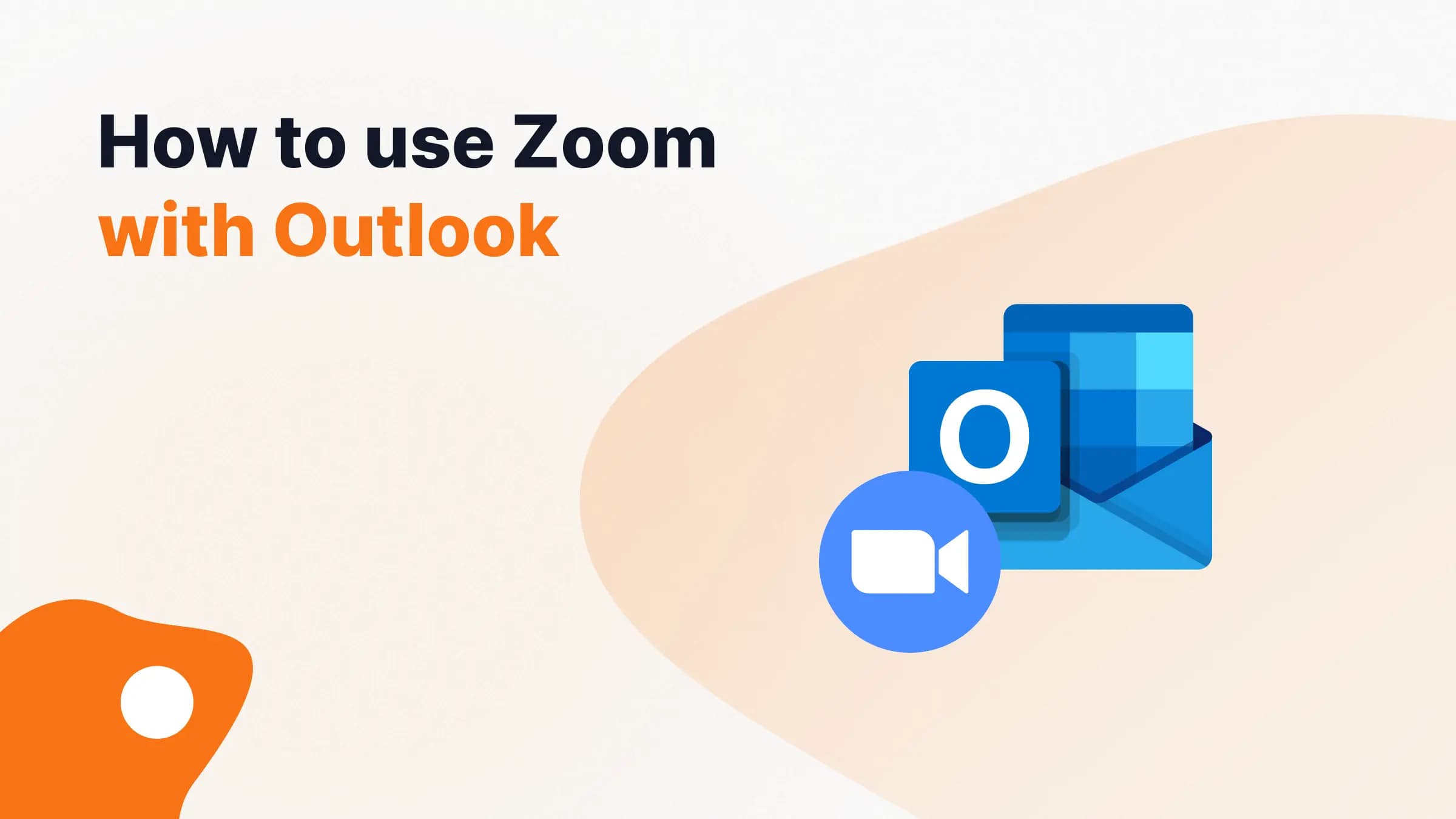 How to use Zoom with OUtlook