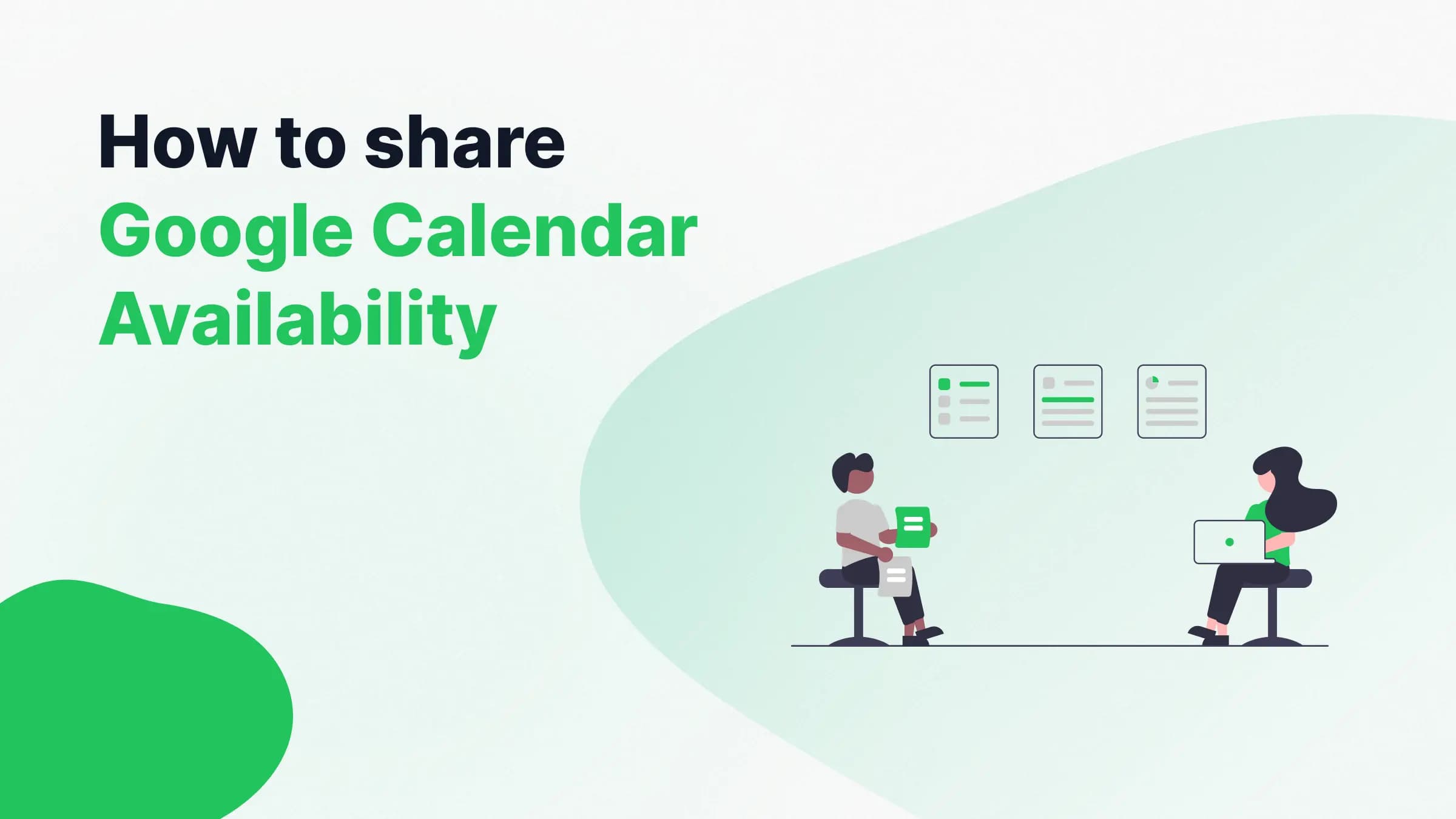 How to share Google Calendar Meeting Availability