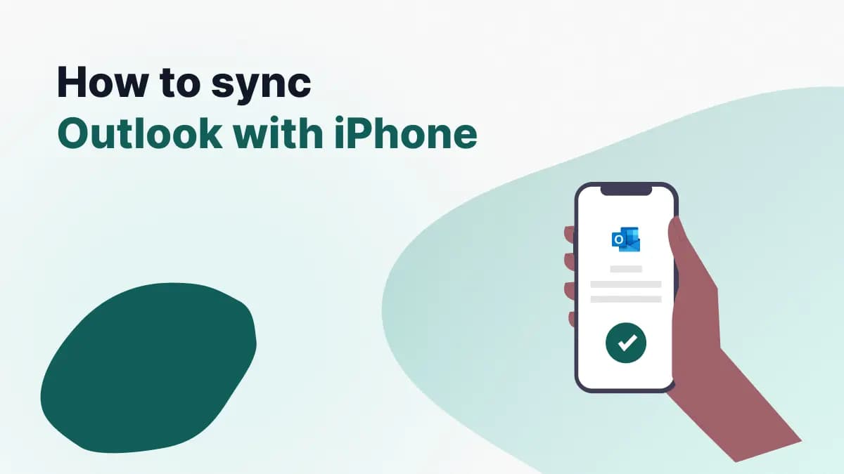 How to Sync Outlook with iPhone - Cover image