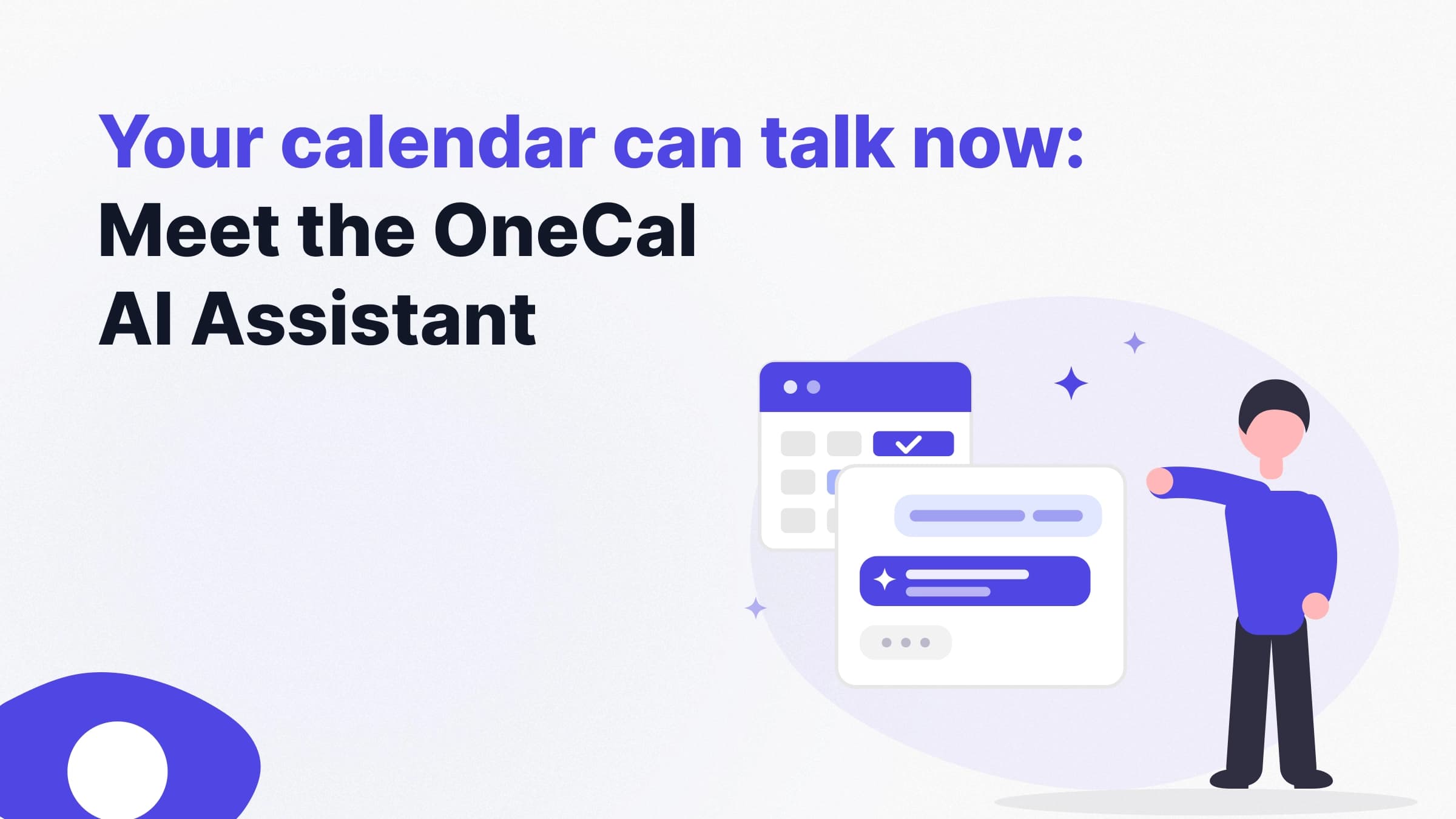 Meet the OneCal AI Assistant - Illustration