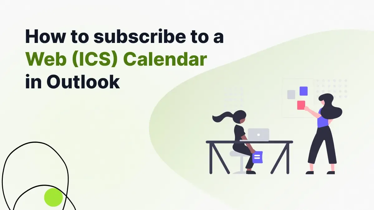 How to subscribe a ics calendar to Outlook